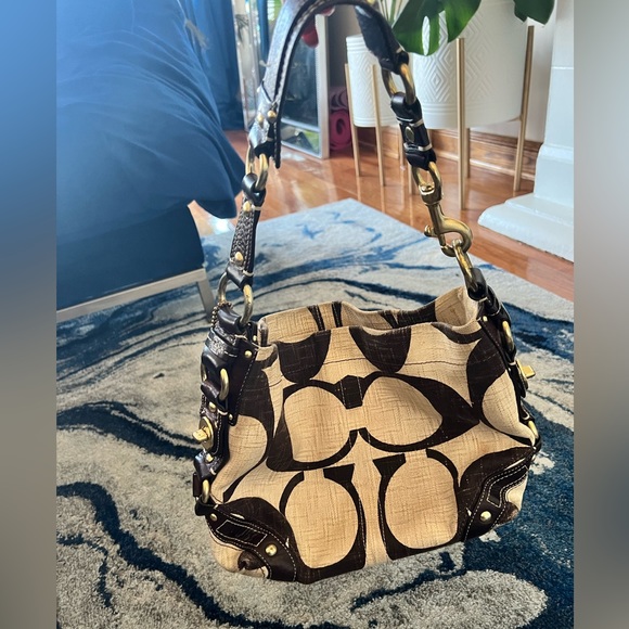 Coach Bags Used Signature Canvas Coach Bag Poshmark
